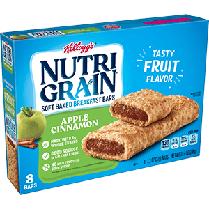 Nutri-grain Bars box