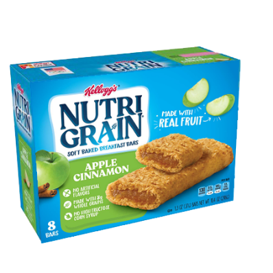 Nutri-grain Bars box