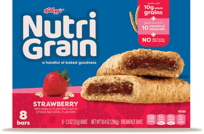 Nutri-grain Bars box